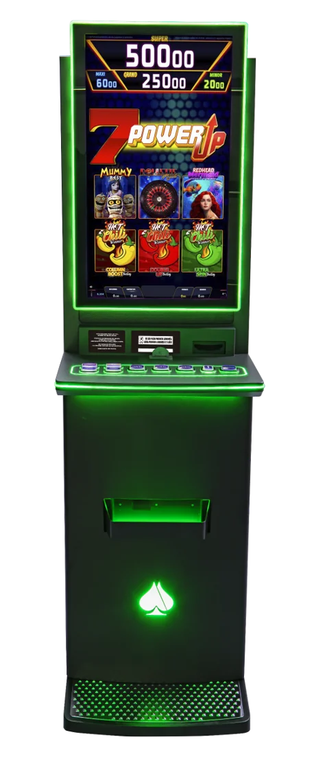 7 Power Up, máquina tipo B de Recreativos Franco para hostelería