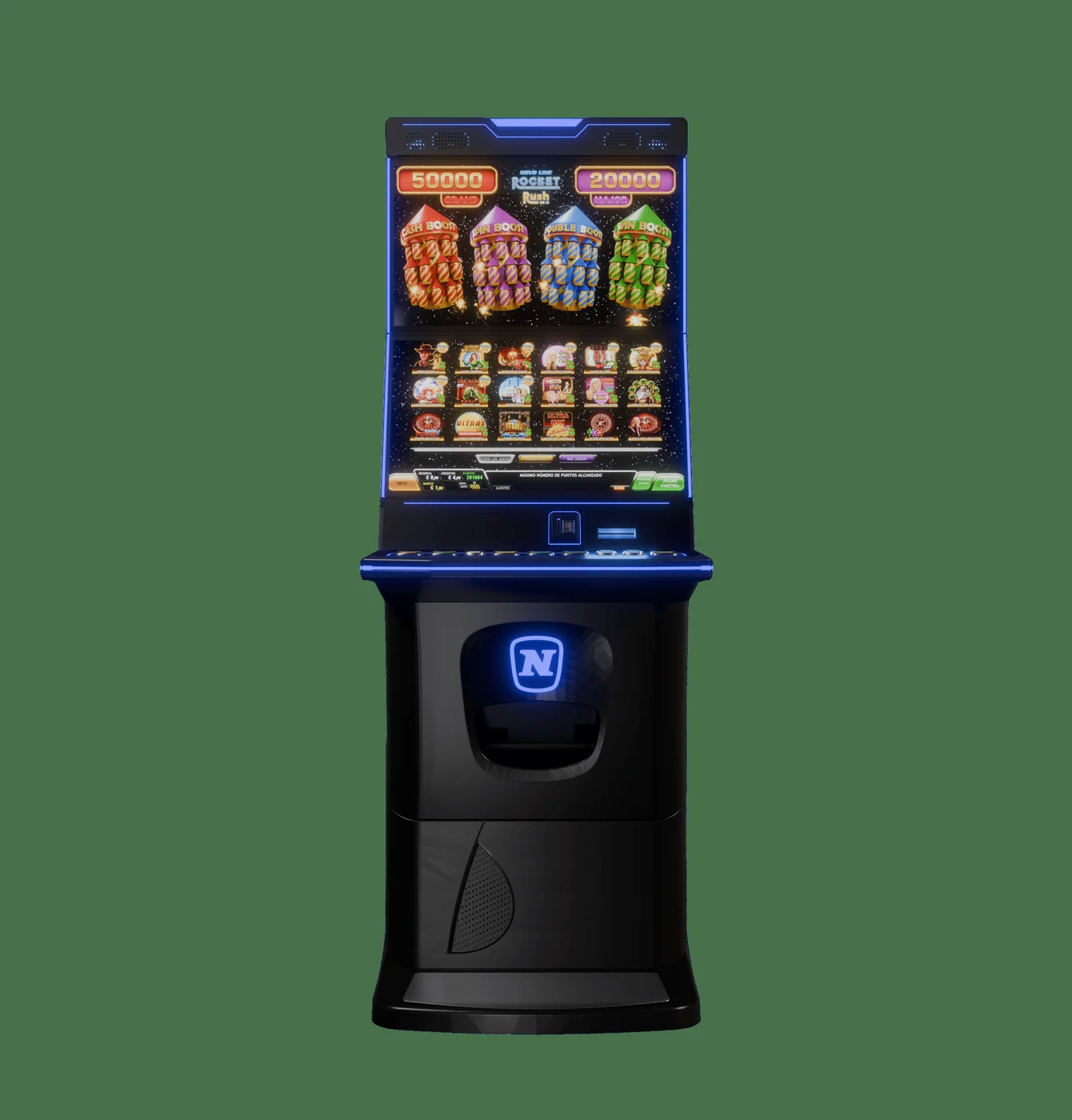 NOVO LINE Rocket Rush, máquina tipo B de NOVOMATIC Spain para hostelería